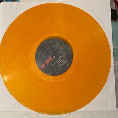 ROB ZOMBIE Hellbilly Deluxe LP 2014 Hot Topic Translucent Orange Perfect Album