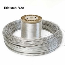 Edelstahldraht 0,1-3mm 1.4301 Bindedraht 304 Edelstahl rostfrei 1-200 Meter