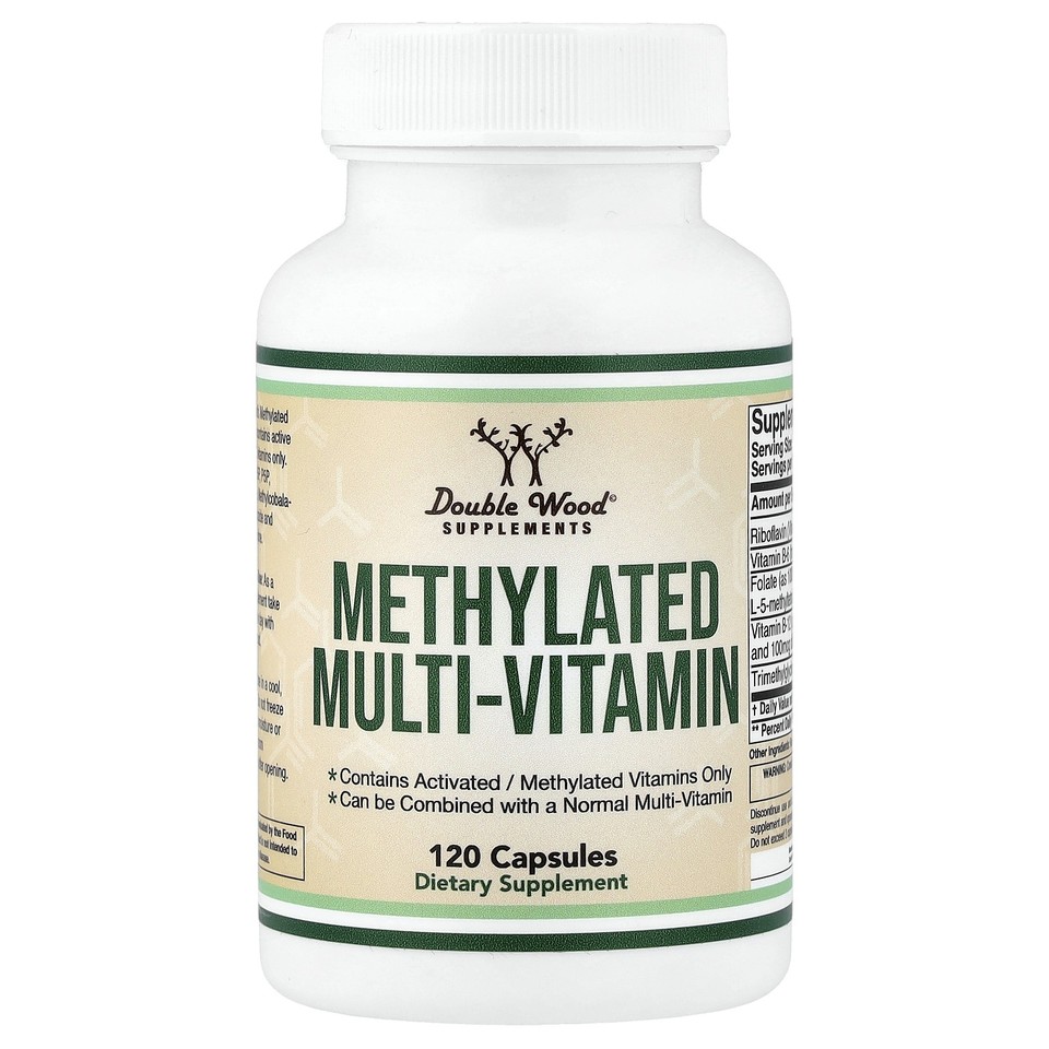 Methylated Multi-Vitamin, 120 Capsules