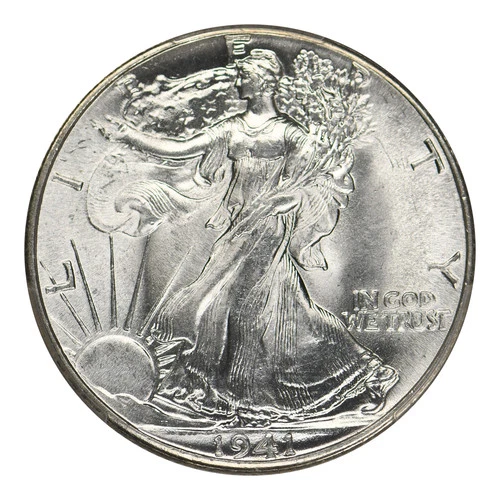1941 Walking Liberty Half Dollar PCGS MS-63