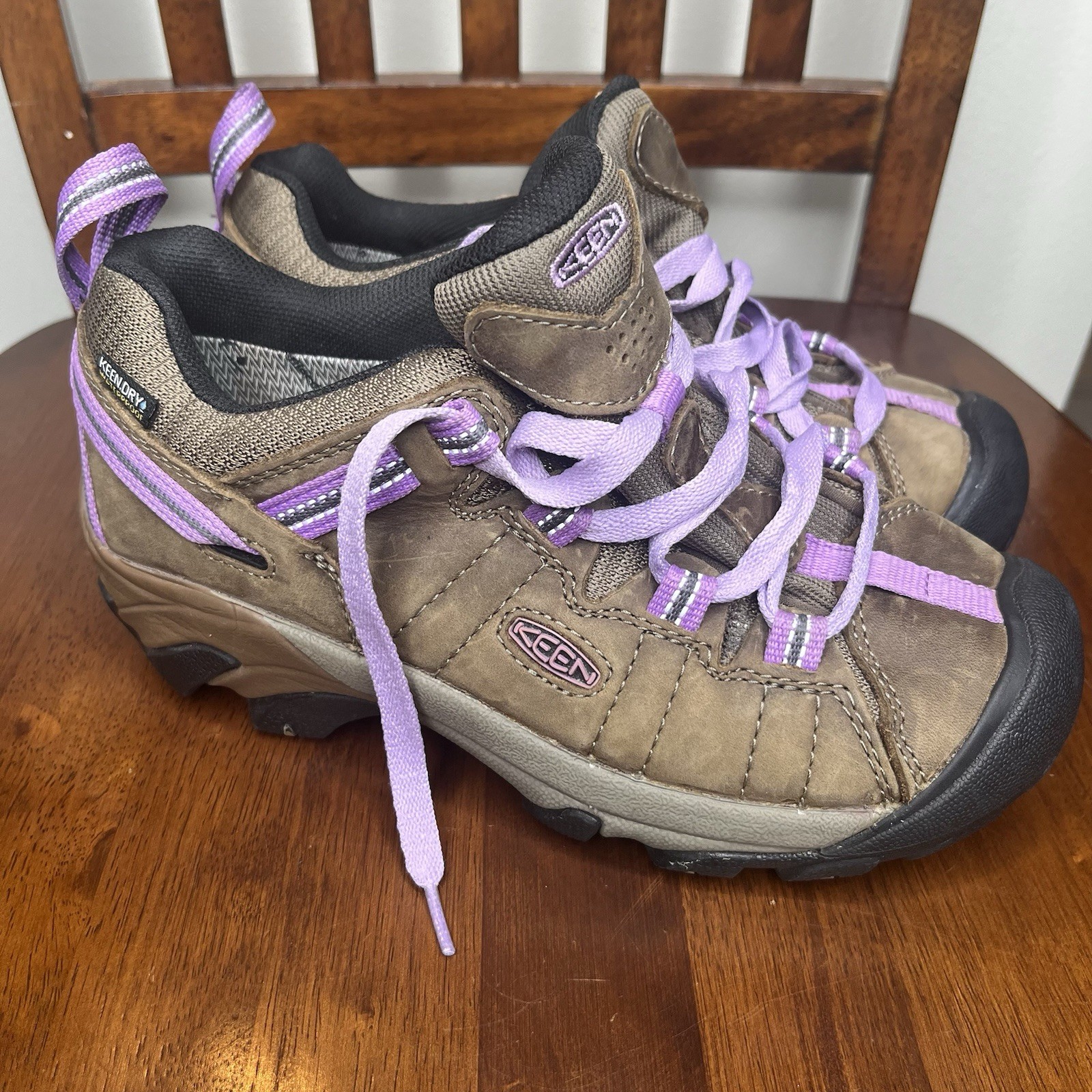 Scarpe basse KEEN Targhee II da donna taglia 5 5 impermeabili in pelle 1026255