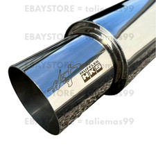 Hks Hi-power Universal Single Exhaust Muffler Inlet 2.5 Outlet 4.0 Inches
