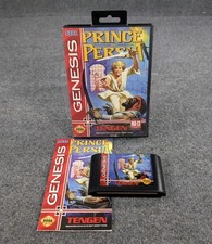 COMPLETE Prince of Persia SEGA GENESIS Tengen CIB Manual