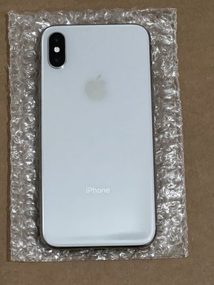 Apple iPhone X - 64 GB - Silver (Unlocked) Smartphone NQAK2LL/A