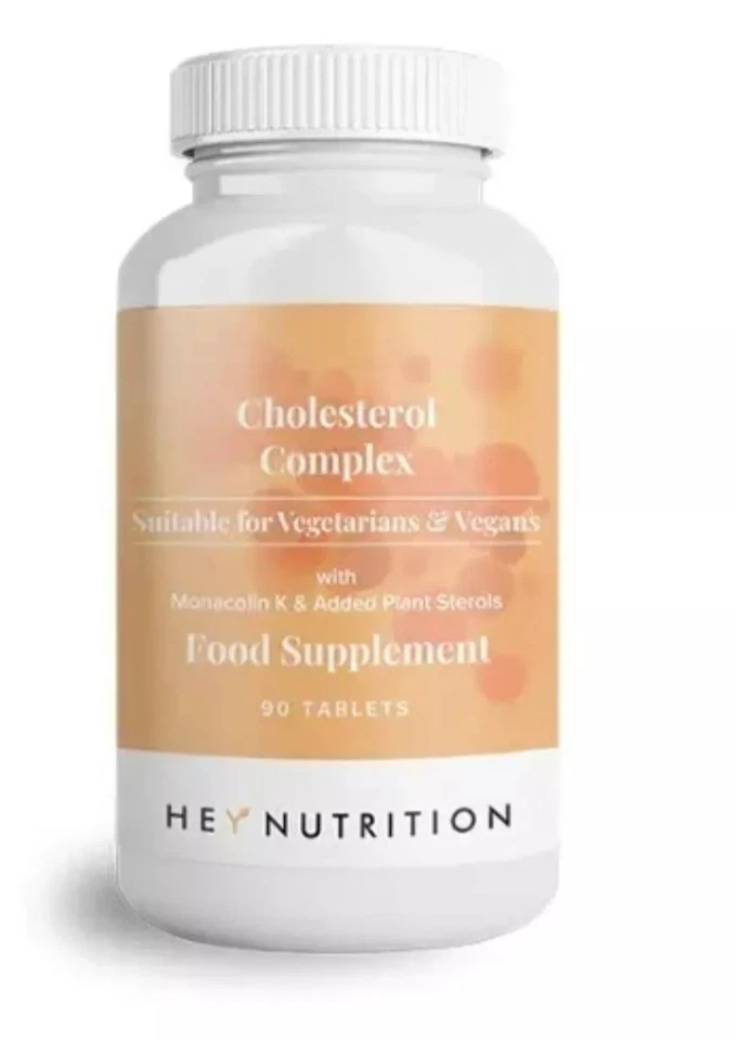 HEY NUTRITION ~ CHOLESTEROL COMPLEX - NEW 90 TABLETS - FAST/TRACKED DELIVERY