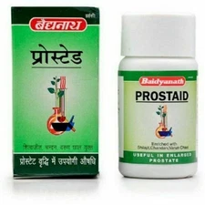 Baidyanath Prostaid Tablet Useful in Enlarged Prostate 50 Tabs s179 P145