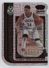 2021 Panini Crown Royale Pivotal Players Asia Red Giannis Antetokounmpo #1 13d0
