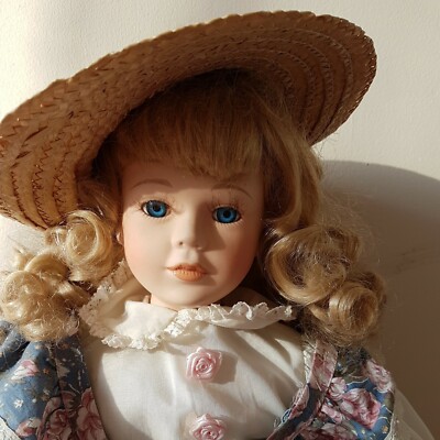 Leonardo Collection Porcelain doll vintage Large | eBay