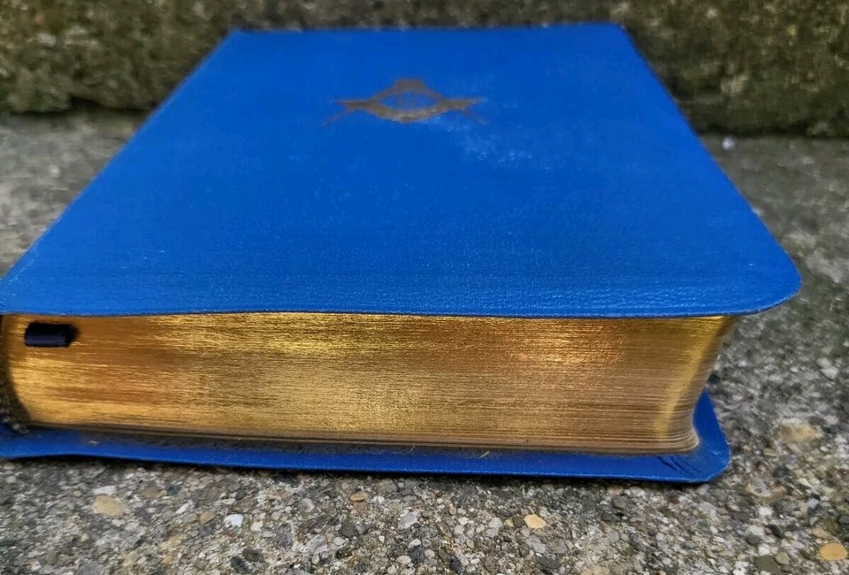 Holy Bible Masonic Edition Illustrated 1924 1957 A.J. Holman Company