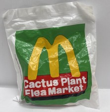 McDonalds Adult Happy Meal SEALED CACTUS BUDDY Toy Cactus Plant Flea Market