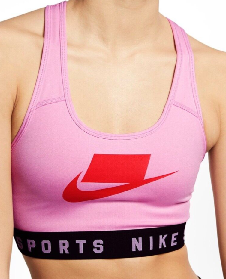 nike women's swoosh medium support sports bra