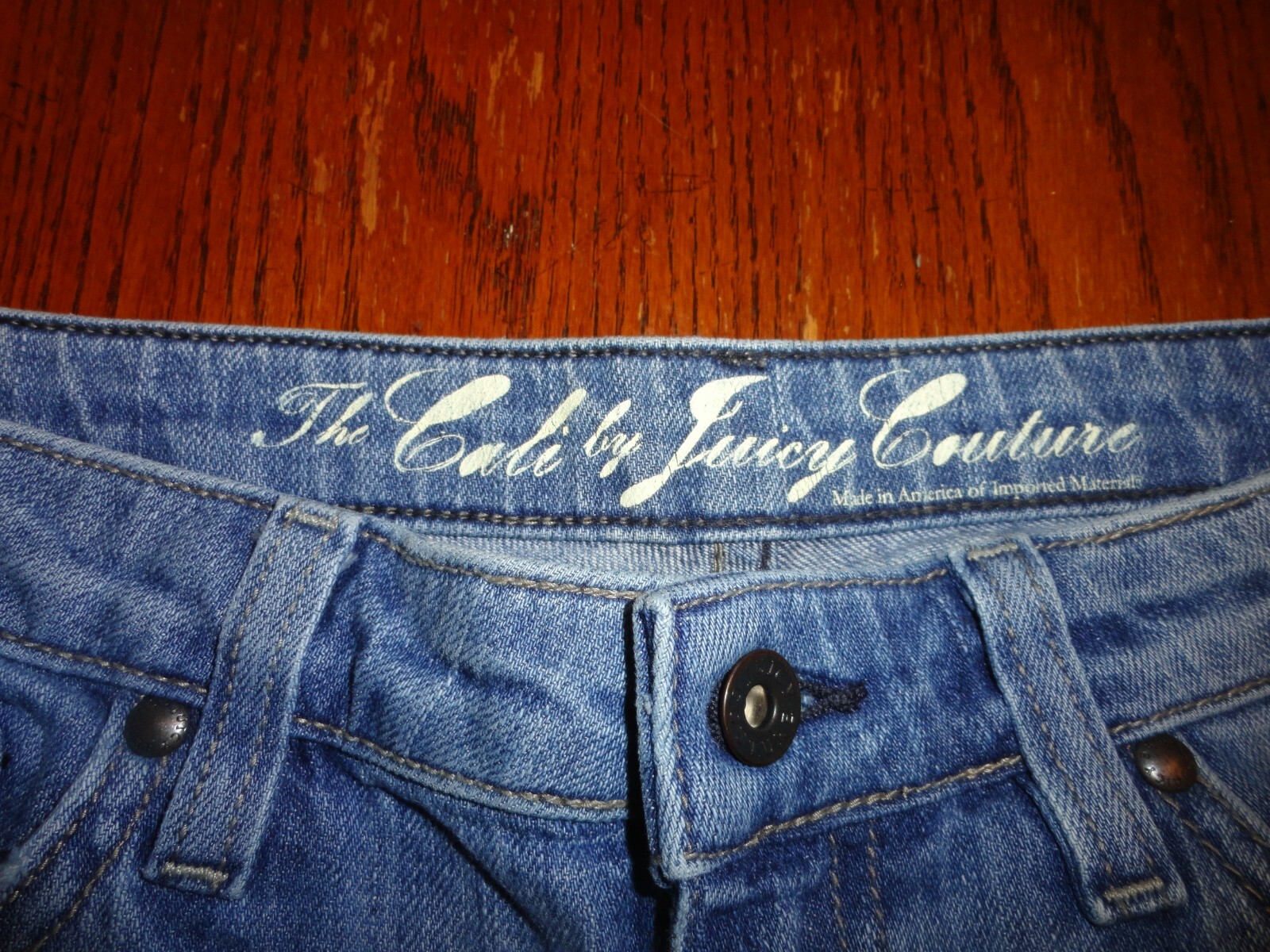 juicy couture heart pocket jeans