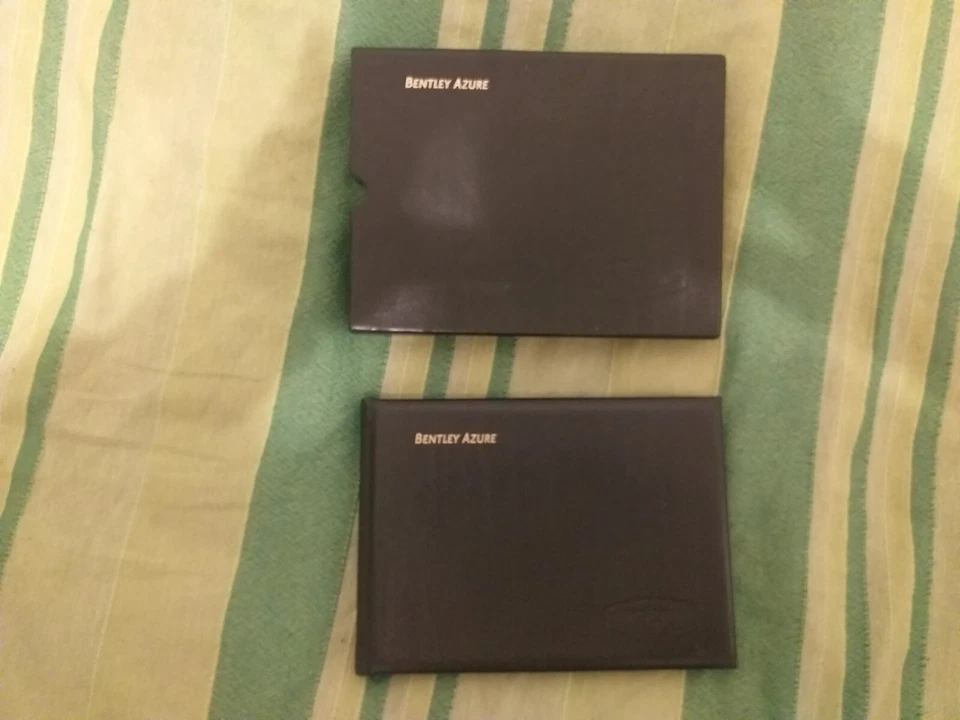 Bentley Azure владельцев справочник и кожаный держатель - отличном состоянии - Изображение 2 из 3