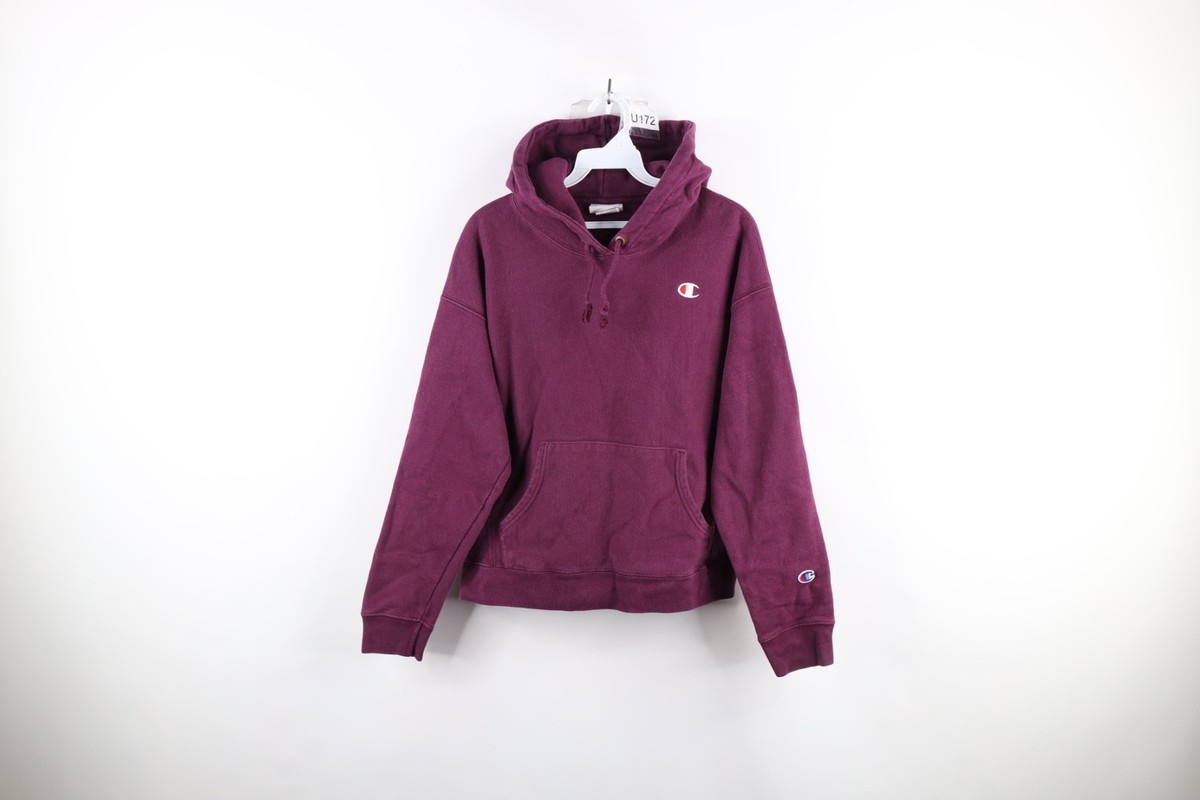 Champion Reverse Weave Womens Large Faded Heavyweight Hoodie