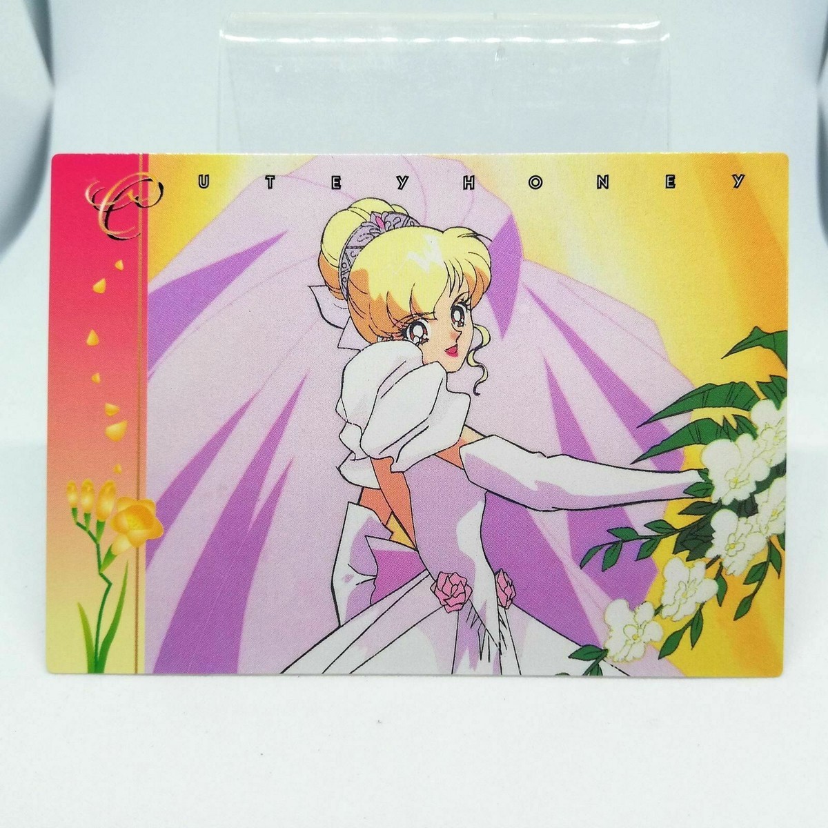 48 Elegance Honey Cutey Honey Flash F CARD AMADA Go Nagai MADE IN