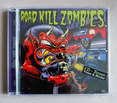 CD - ROAD KILL ZOMBIES - RIDING WITH DEMONS -- GARAGE ROCK / PUNK -- OVP