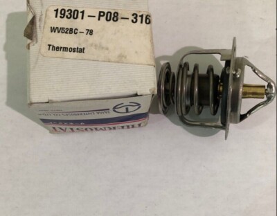 Tama Thermostat WV52BC-78 / 19301P08316 Fits Civic HR-V | eBay