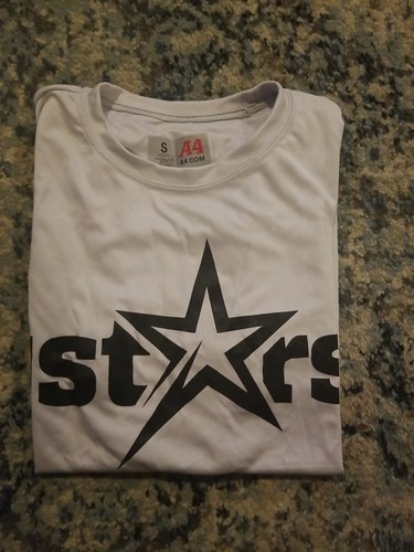 Stars A4 Apparel 'MORE Than A Game' Youth Boy's Gray Shirt Size S - Picture 3 of 10