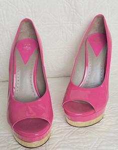 pink versace heels