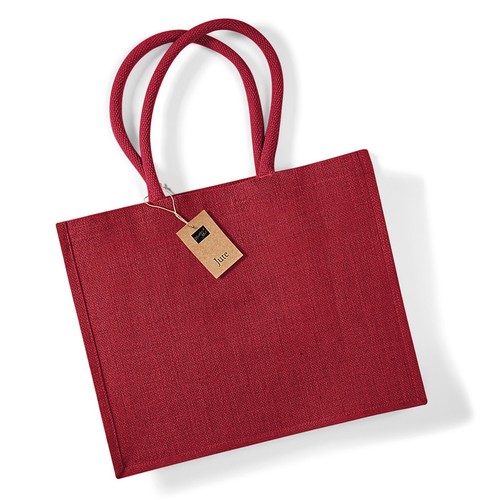 Classic Jute Shopper Bag Hessian Burlap Reusable Woven Tote Shopping Carrier - Picture 15 of 57
