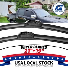 2119 Front Bracketless Windshield Wiper Blades Set Oem Quality Equipment