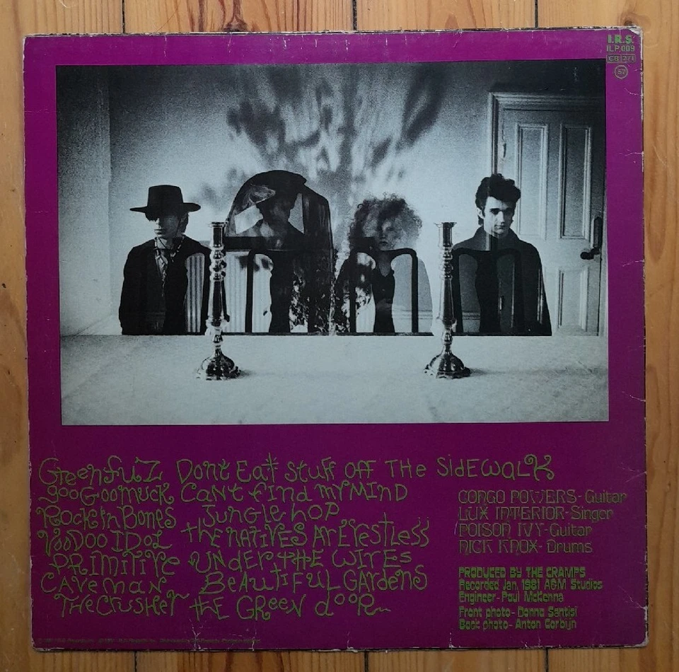 THE CRAMPS Psychedelic Jungle LP | VG+ | 1981 Illegal Records - Bild 2 von 3