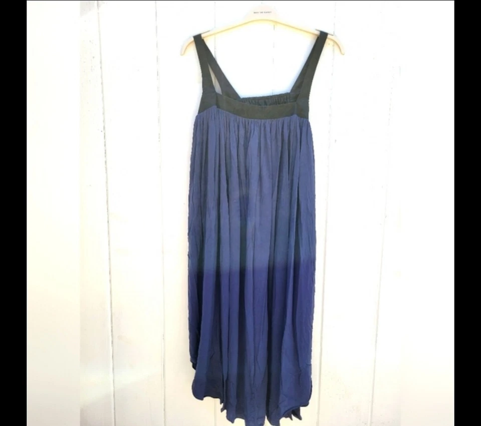 Hatch Maternity The Bowie Poplin Crepe Midi Dress Size 2 - Image 2 of 4