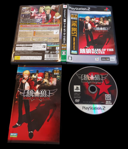 FATAL FURY GAROU MARK OF THE WOLVES PS2 PLAYSTATION 2 Jap SNK Playmore NEO GEO - Photo 1/3
