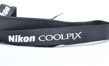 Nikon Coolpix AN-CP18 Black White Camera Neck...