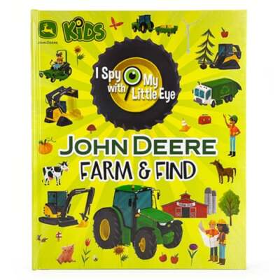 John Deere Kids Farm & Find (I Spy with My Little Eye) by Cottage Door Press