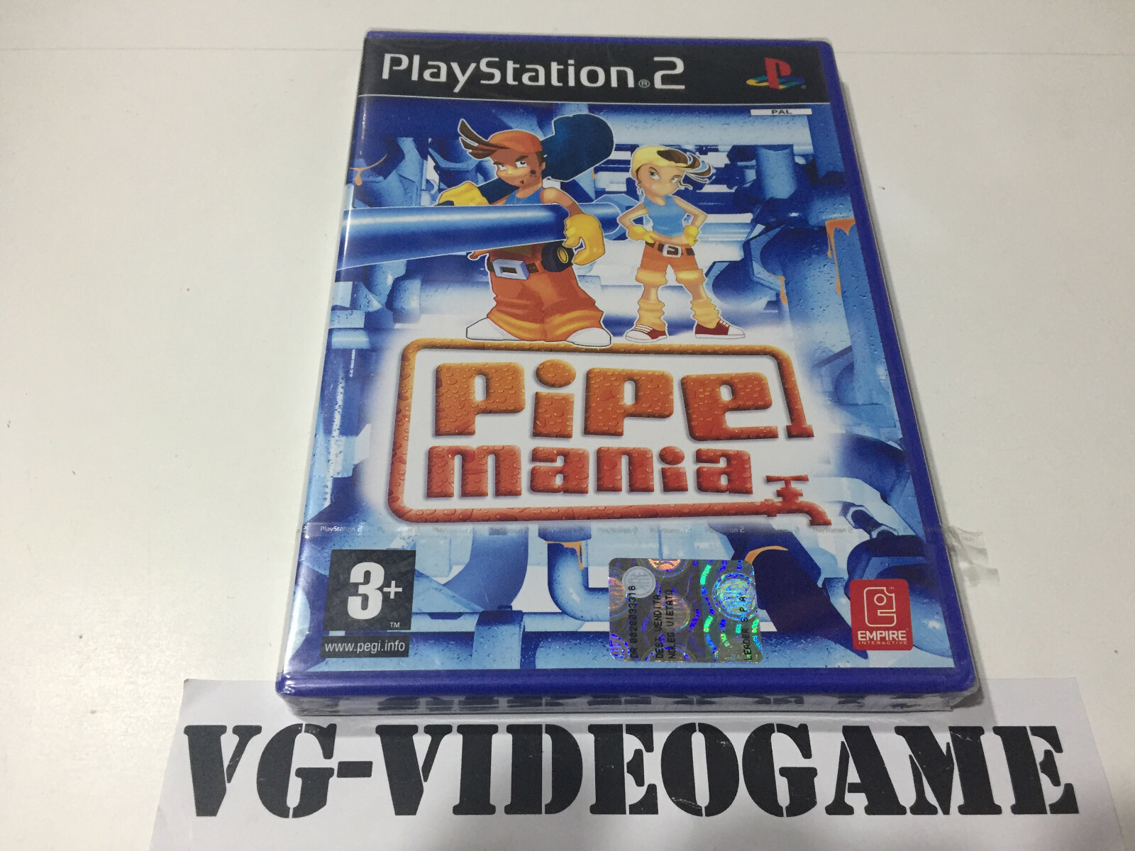 PIPE MANIA, PLAYSTATION 2 PAL ITA