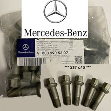 5PCS OEM# 000-990-53-07 Genuine Mercedes Benz...