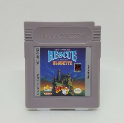 GameBoy-David Crane's The Rescue of Princess Blobette(Nur das Modul) akzeptabel 