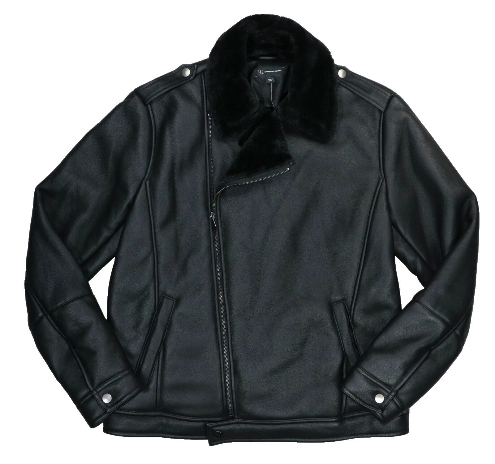 INC International Concepts 摩托车夹克外套男