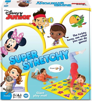 Disney Junior Super Stretchy Game, The twisty, turny, see what you can do game!