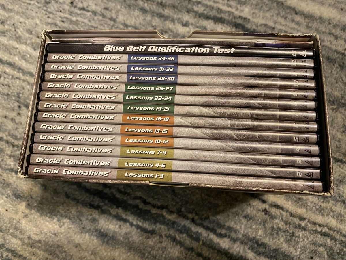 Gracie Combatives DVD 13 Disc Set Life