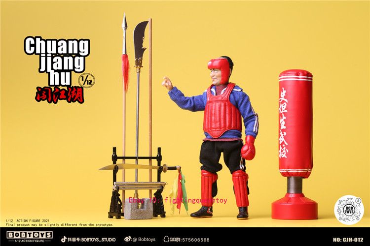 BOBTOYS CJH-012 1/12 CHUANG JIANGHU Series Bald Stenson Action