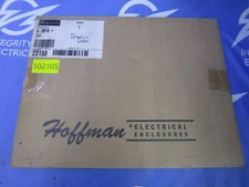NIB HOFFMAN NVENT 17" X 13" ENCLOSURE PANEL A-20P16, 12-GAUGE WHITE 1 Y WARRANTY