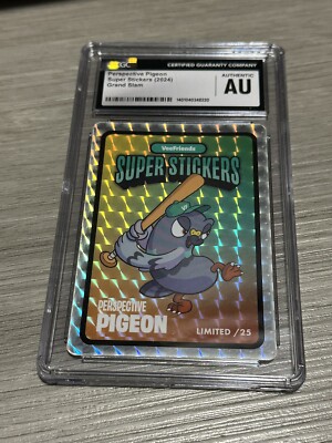 VeeFriends Super Stickers Perspective Pigeon /25 Fanatics Fest