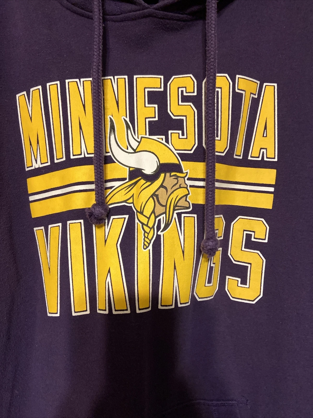 VETEMENTS Felpa con cappuccio viola adulto XL Minnesota Vikings 47