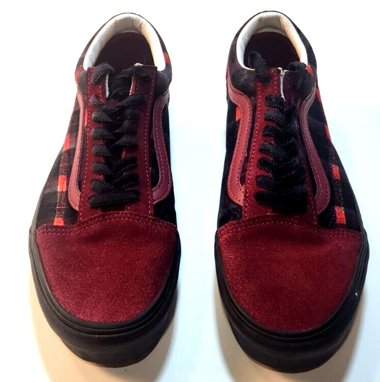 Vans Old Skool, Stackform, Platform Shoes, Velvet… - image 4