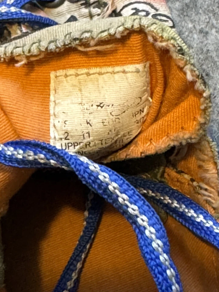 Ed Hardy Vintage Y2K Tenis Hombres Zapatos de Lona 12 EE. UU. 11 UK 45 EUR Diseño Camuflado Foto 4 de 4