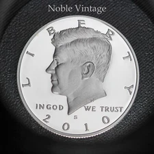 2010 S Silver Proof Kennedy Half Dollar - From a Proof Set - 90% Silver
