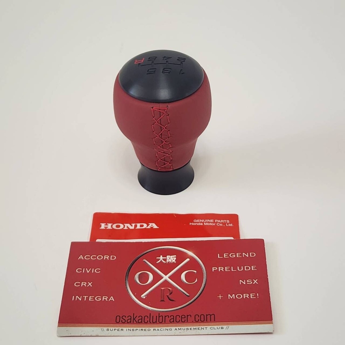Genuine OEM FL5 Honda Civic Type R JDM Accessory Shift Knob Red