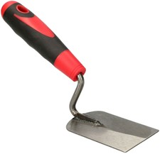 KOTARBAU&reg; Edelstahlkelle Geschliffen 60-120mm mit Gummigriff zum Verarbeiten