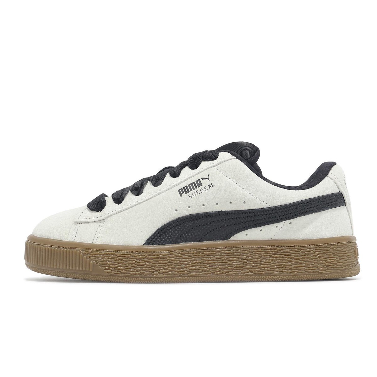 Puma Suede XL Quiet Lux Wns Vapor Grey Black Gum Women Casual