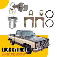 New Door Lock Cylinder Set W Keys Fit 1965-1987 Truck Chevrolet Gmc C10 C20 C30