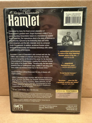 Hamlet (1964) (DVD, 1964) for sale online | eBay