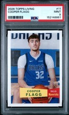 2025-26 Topps Living Set - Cooper Flagg #11 (RC) PSA 9 Mint