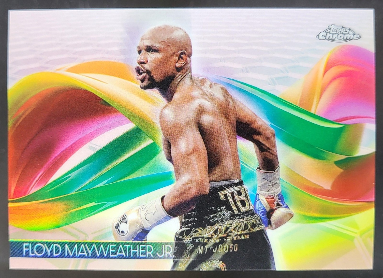 2024 Topps Chrome Floyd Mayweather Jr. Helix #HX-1 CP5